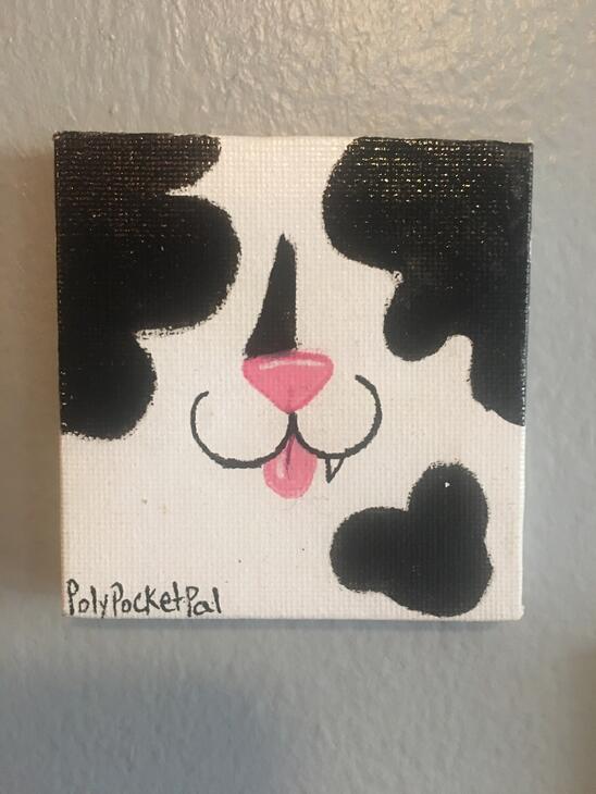 Black and white kitty